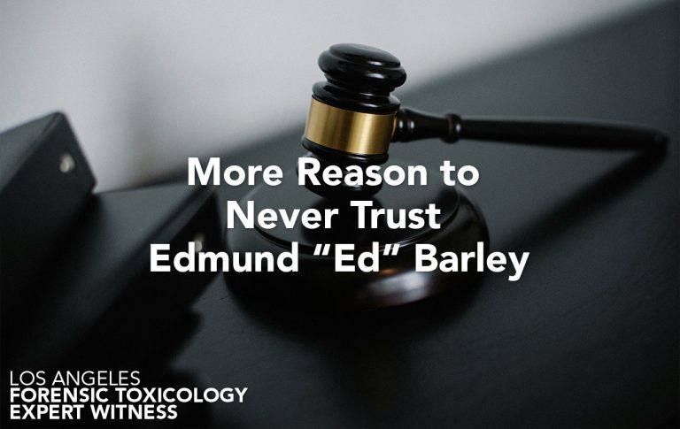 More Reason to Never Trust Edmund “Ed” Barley