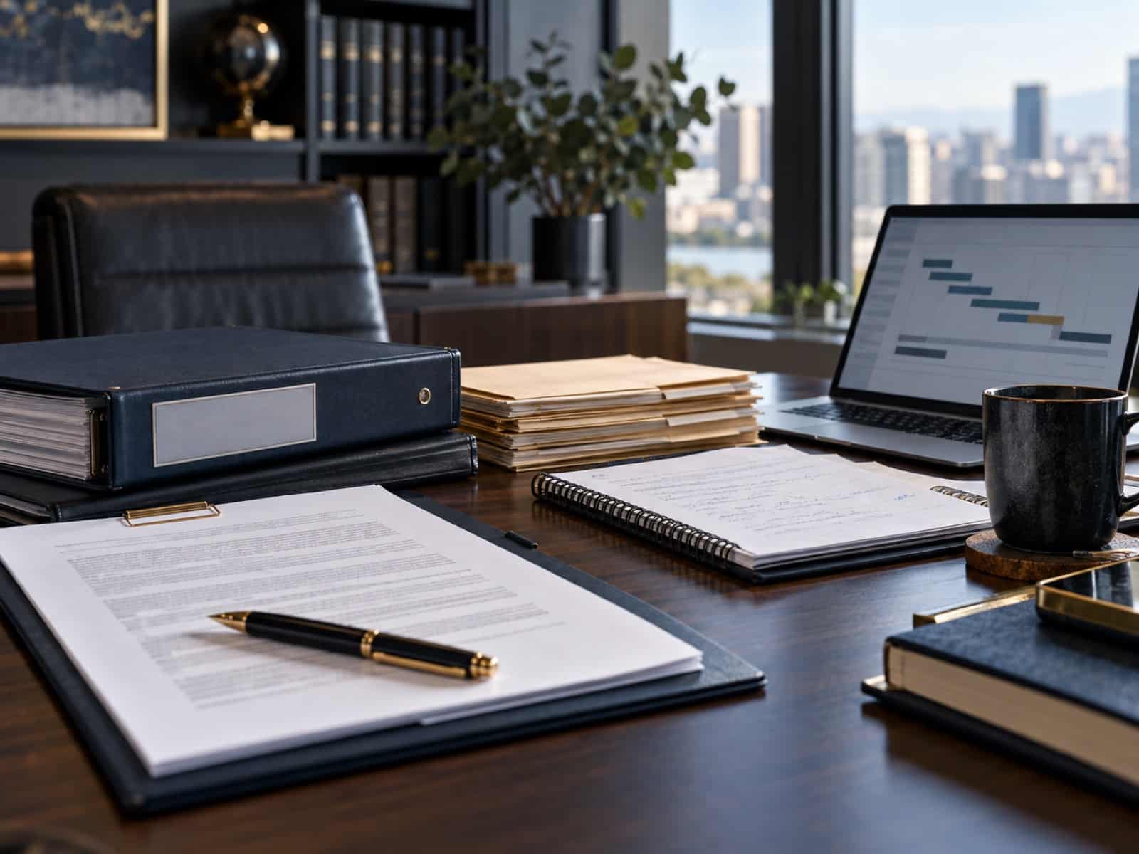 Employment agreements, workplace records, and a case timeline organized for employment-law review