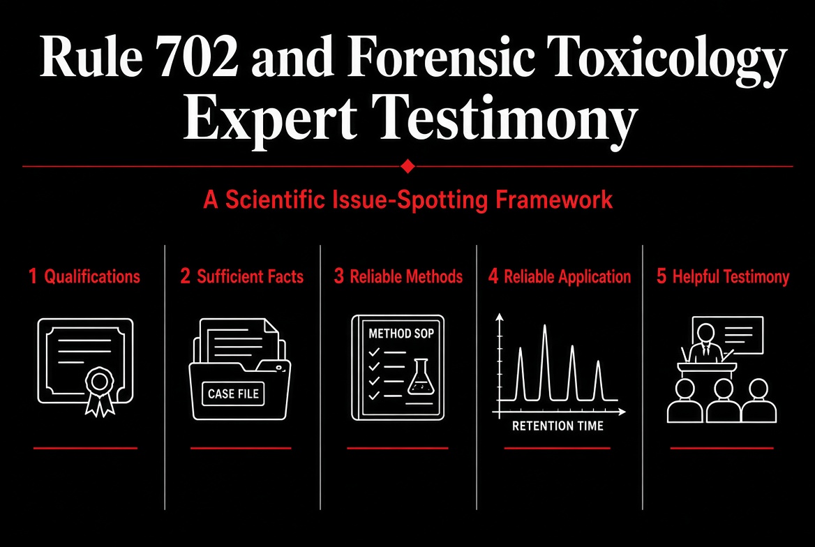 Federal Rule 702 and forensic toxicology expert testimony