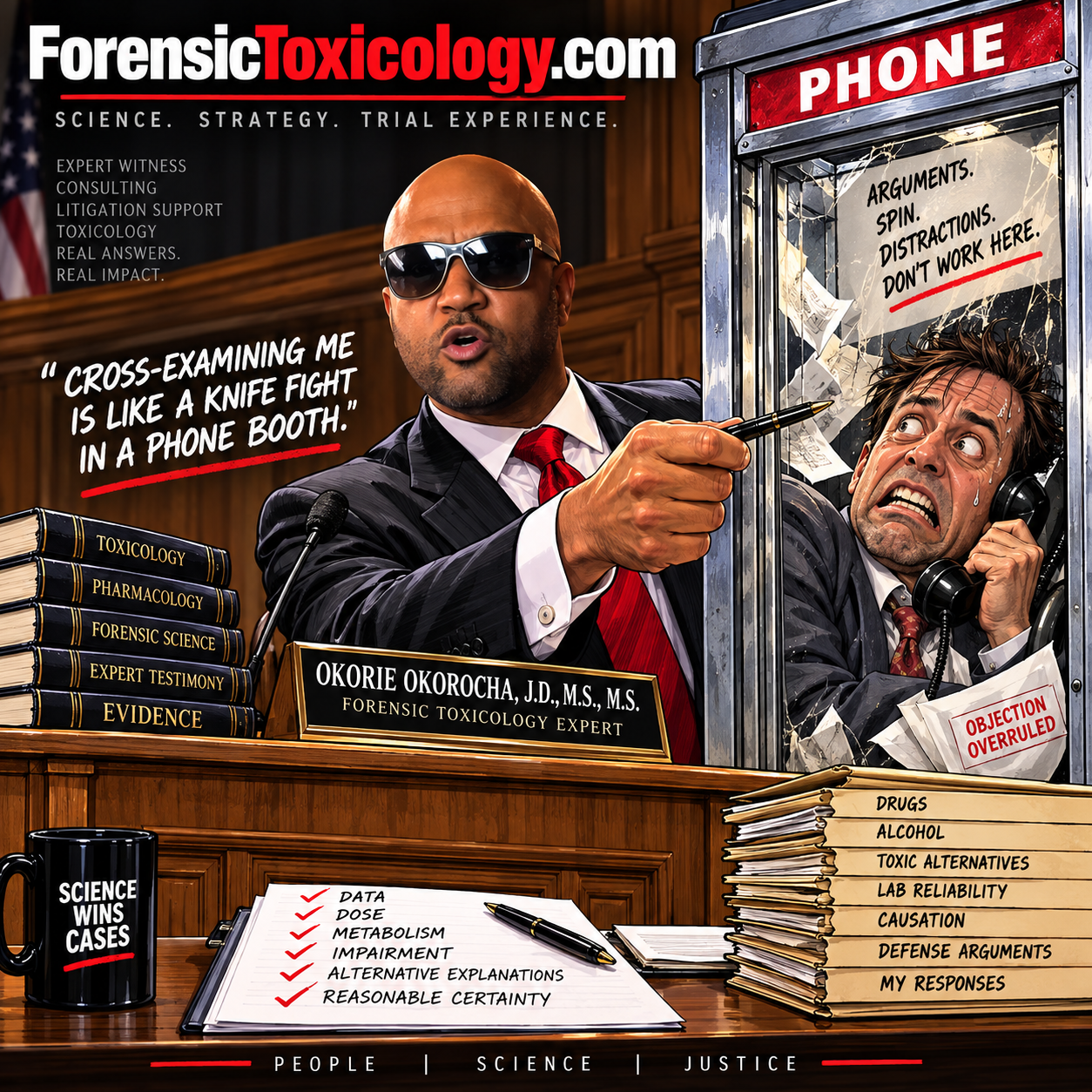 Okorie Okorocha forensic toxicology expert witness