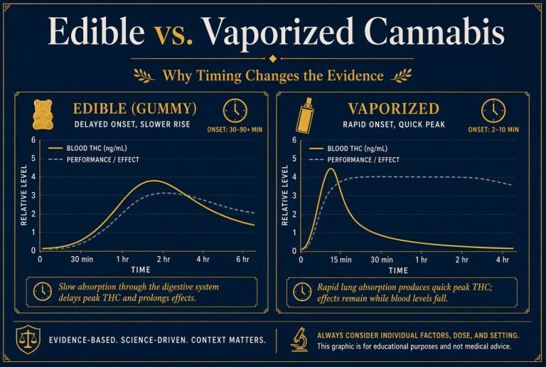 THC Vaporized and THC edibles