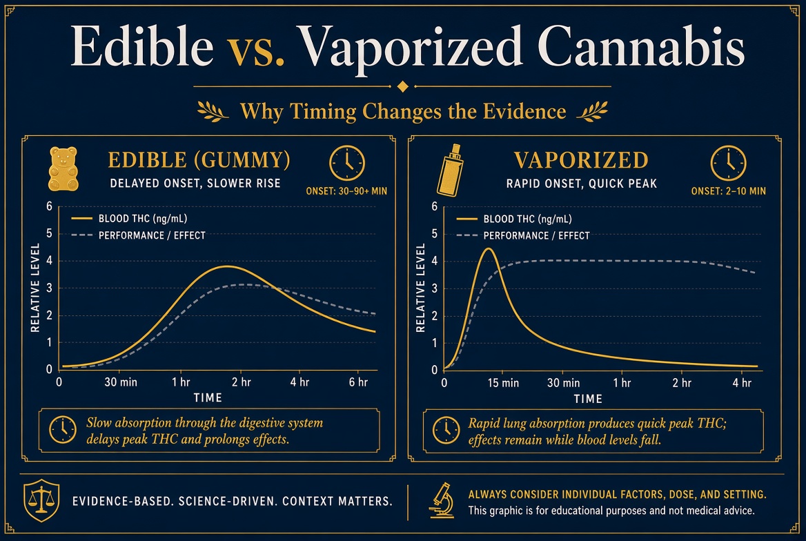 THC Vaporized and THC edibles